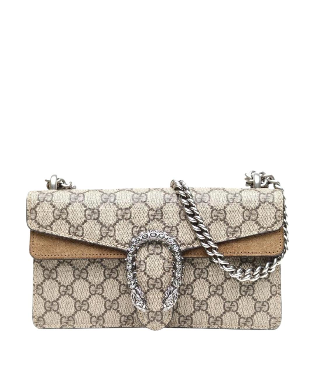 GUCCI Коричневая сумка через плечо, фото 1