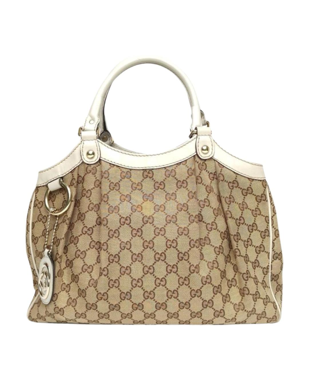 GUCCI Коричневая сумка через плечо, фото 1