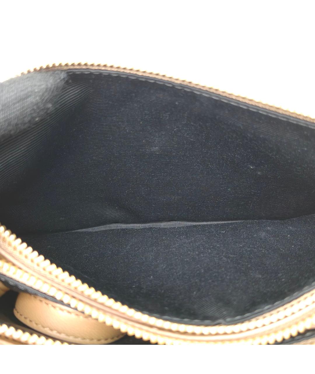 CELINE Коричневая кожаная сумка через плечо, фото 7