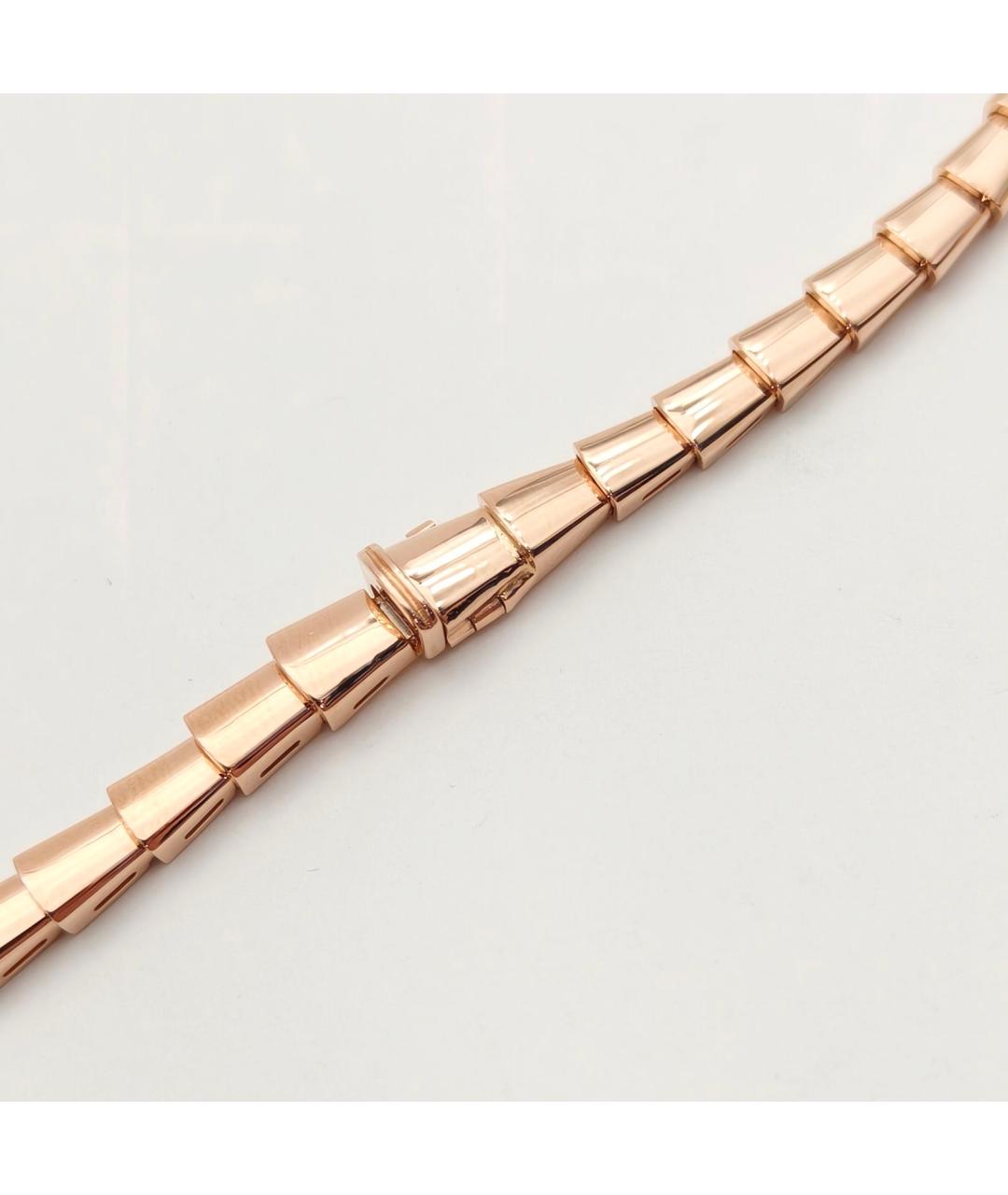 BVLGARI Золотое колье из розового золота, фото 5