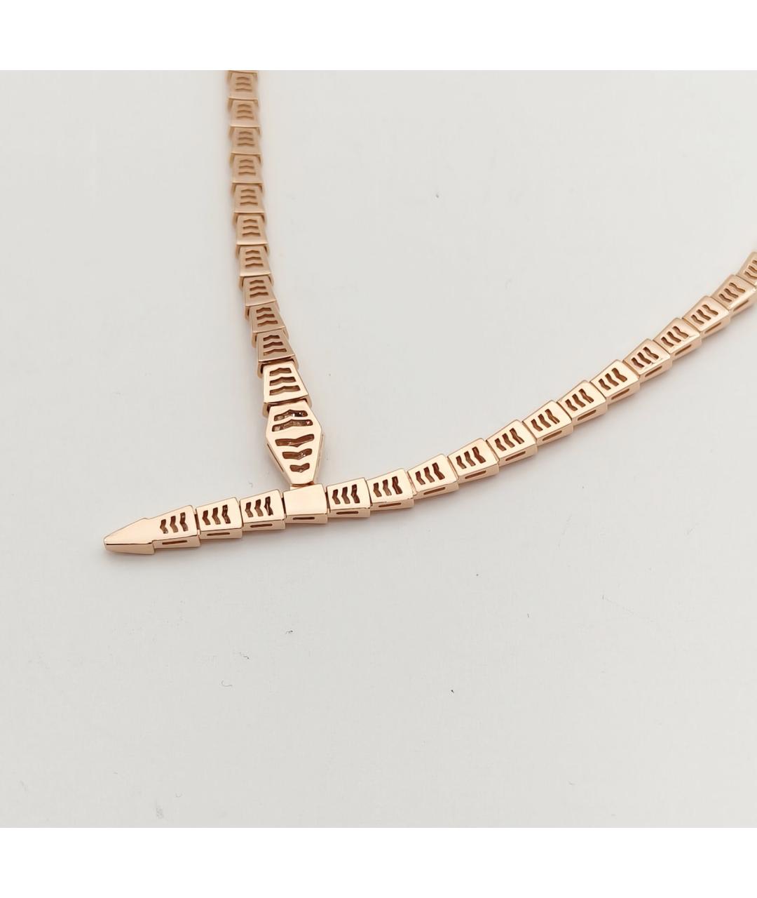 BVLGARI Золотое колье из розового золота, фото 4
