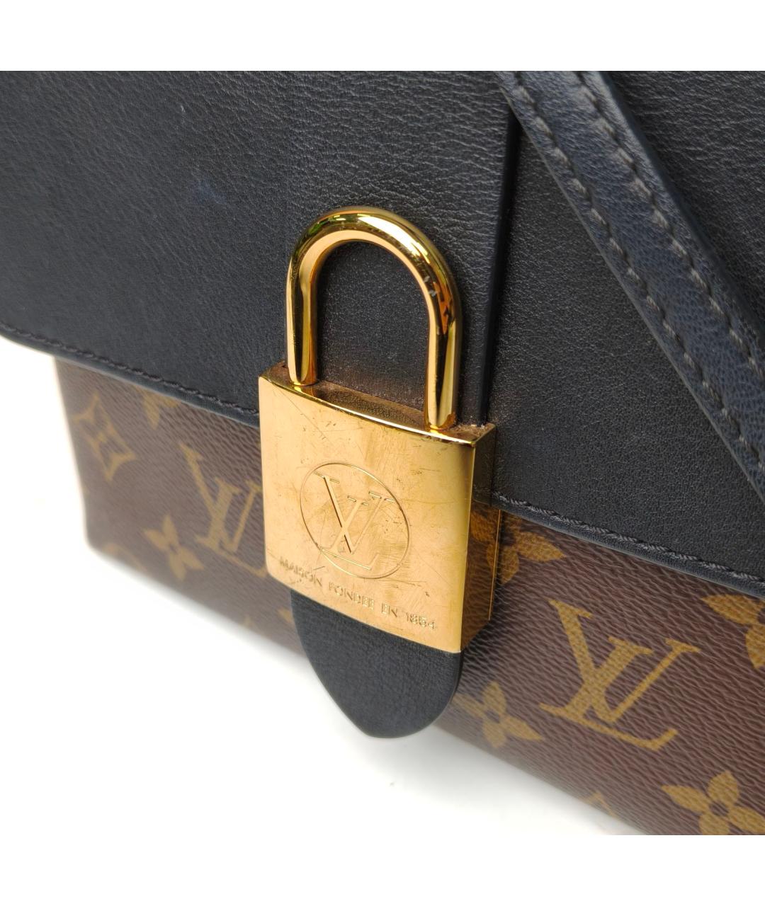 LOUIS VUITTON Коричневая сумка через плечо, фото 7