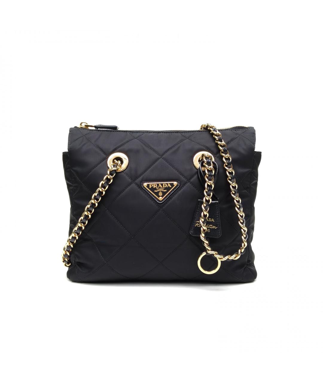 PRADA Черная сумка через плечо, фото 2