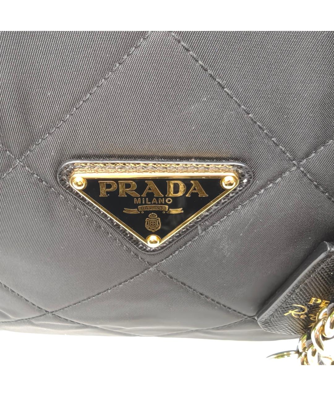 PRADA Черная сумка через плечо, фото 7