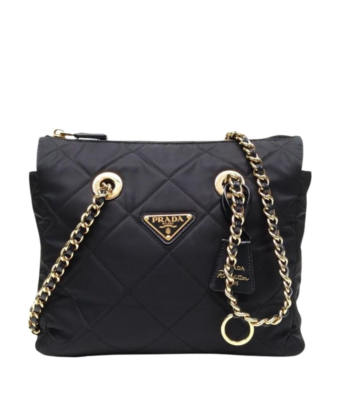 PRADA Черная сумка через плечо, фото 1