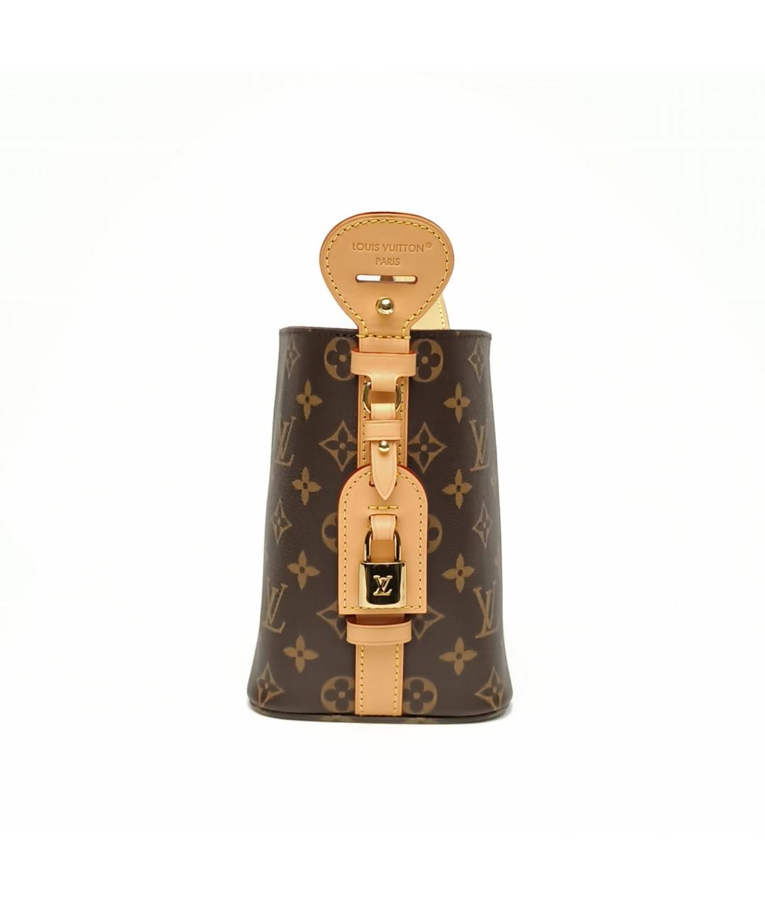 LOUIS VUITTON Коричневая сумка через плечо, фото 3