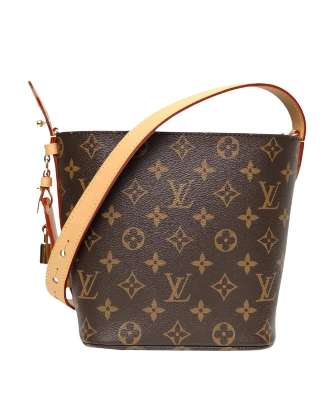 LOUIS VUITTON Коричневая сумка через плечо, фото 1