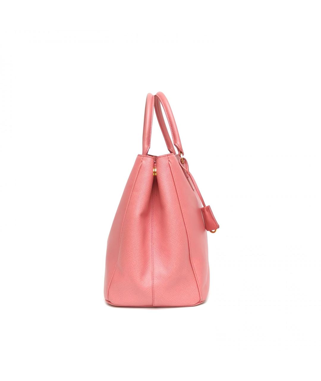 PRADA Коралловая кожаная сумка через плечо, фото 5