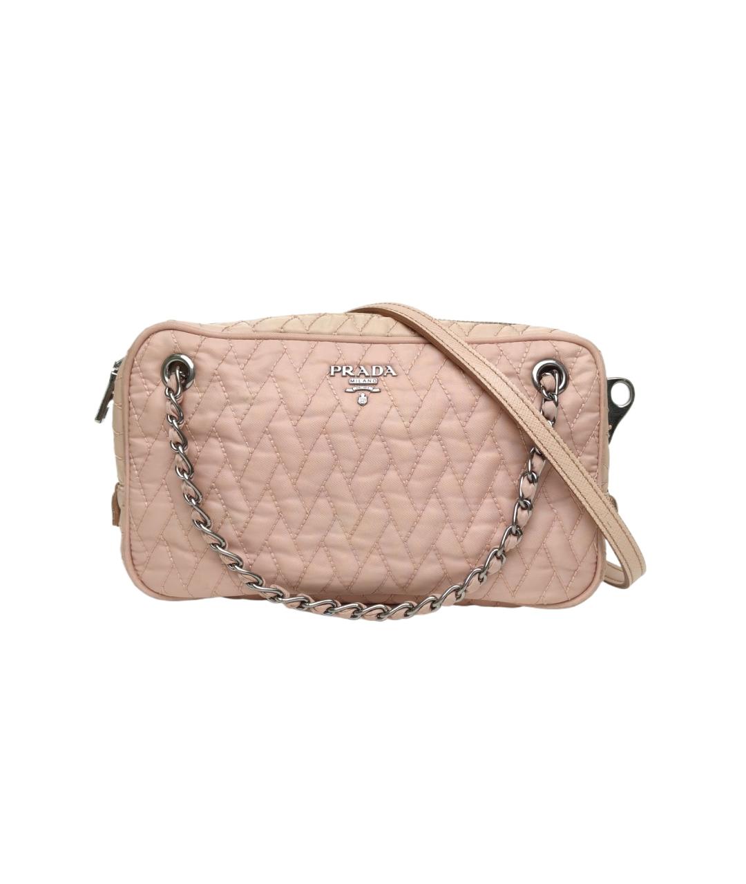 PRADA Розовая сумка через плечо, фото 10