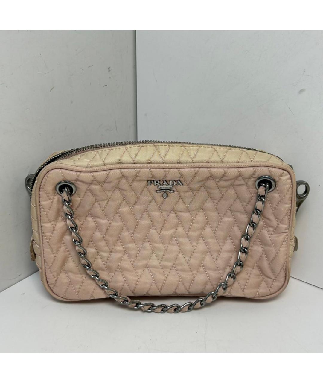 PRADA Розовая сумка через плечо, фото 9