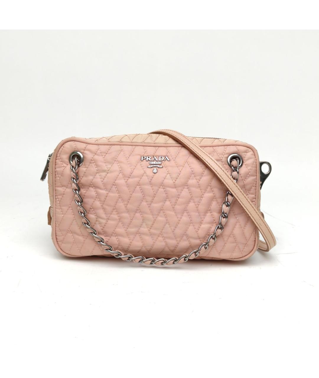 PRADA Розовая сумка через плечо, фото 2