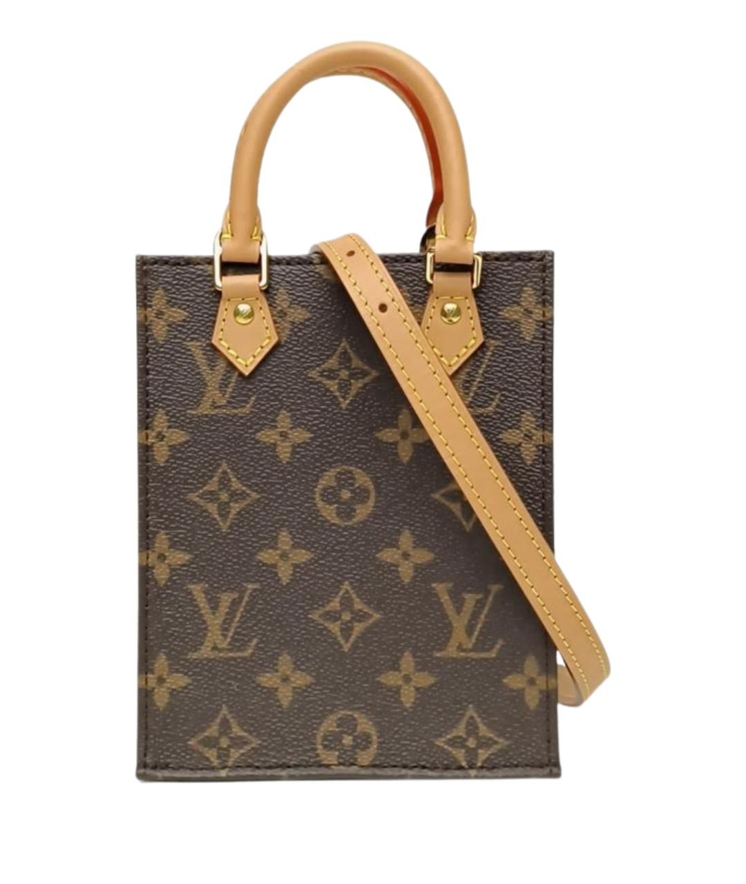 LOUIS VUITTON Коричневая сумка через плечо, фото 1
