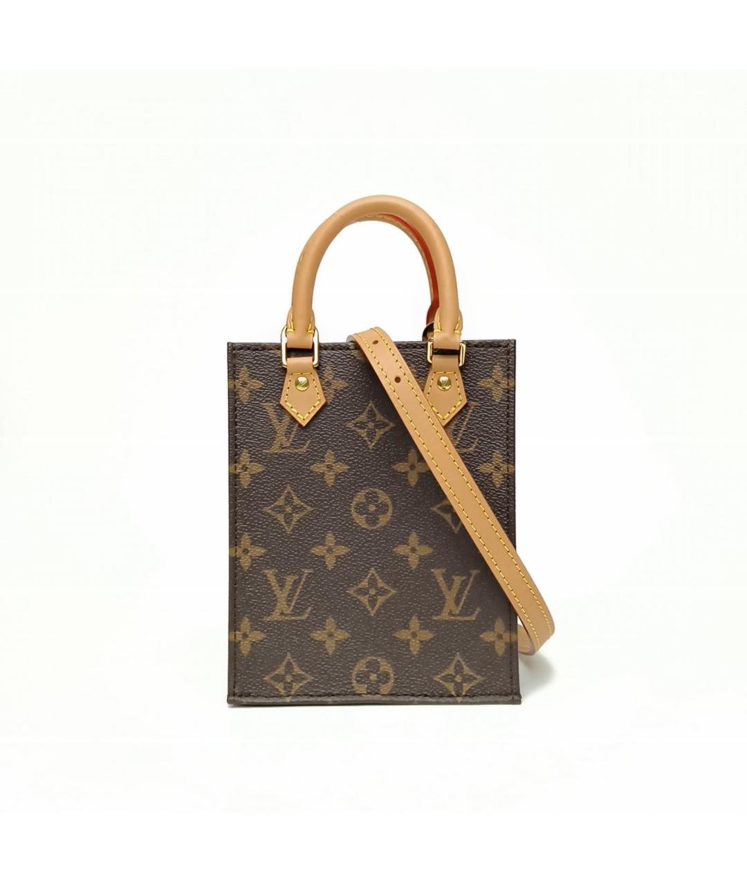LOUIS VUITTON Коричневая сумка через плечо, фото 2