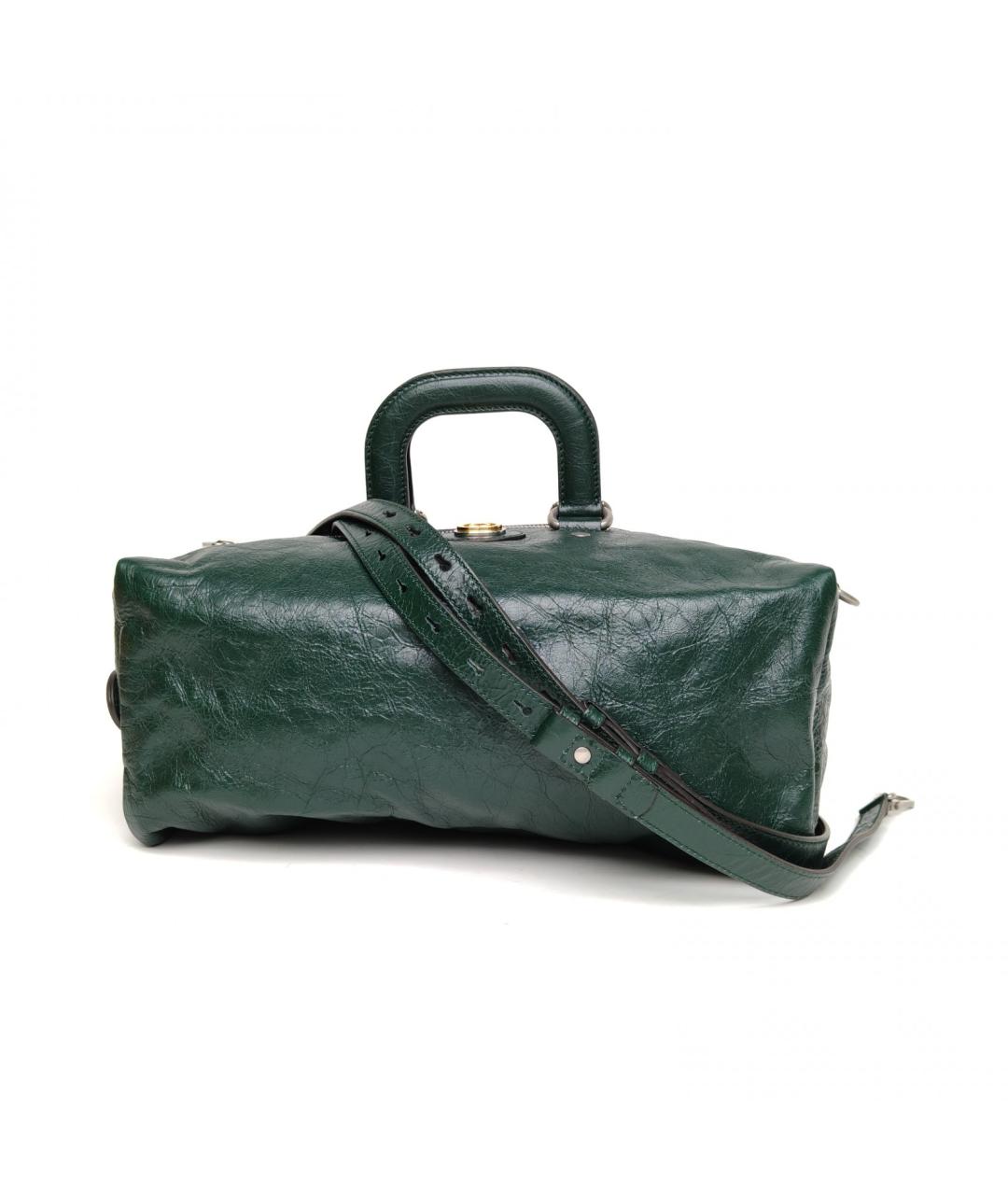 GUCCI Зеленая кожаная сумка через плечо, фото 2