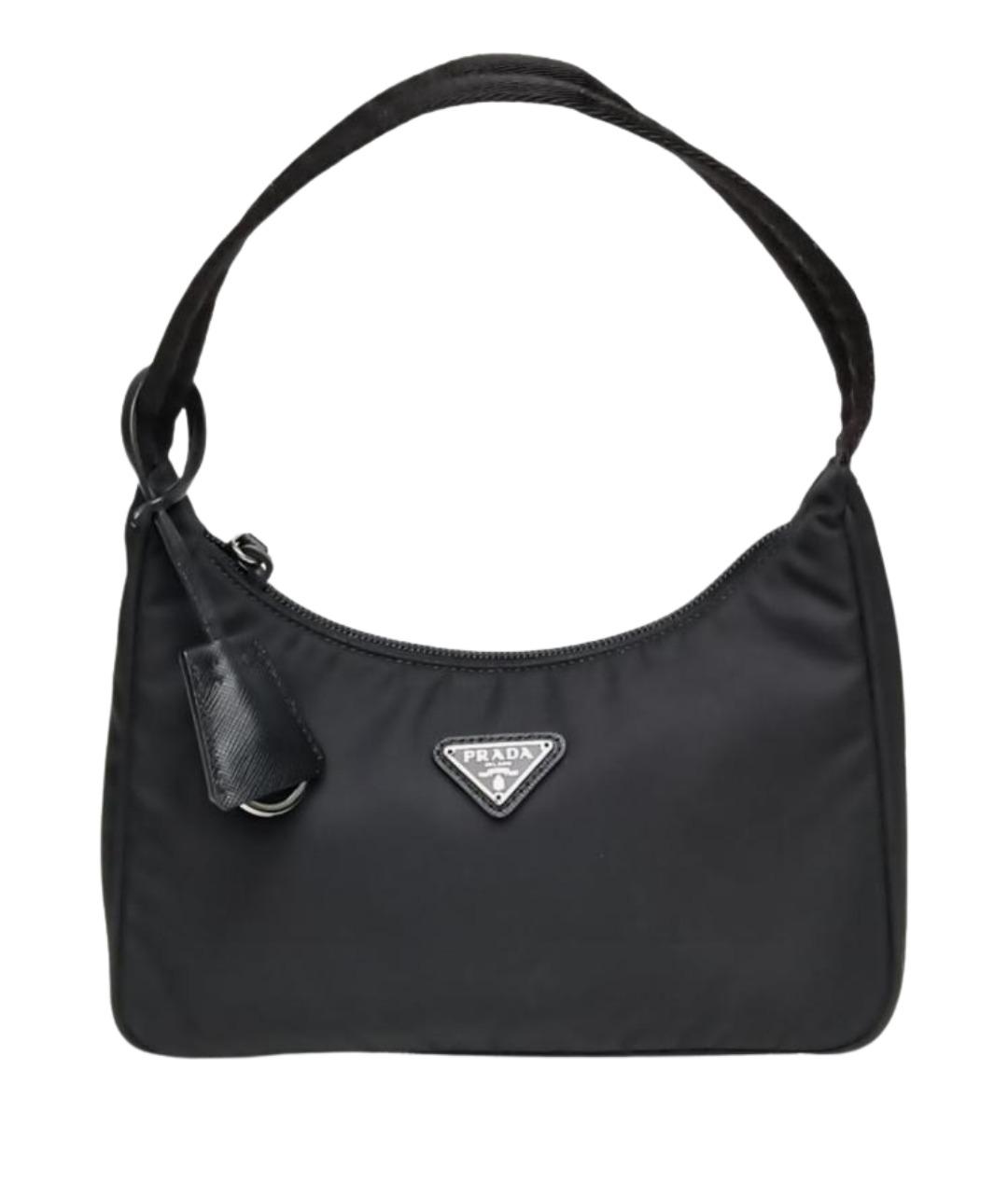 PRADA Черная сумка через плечо, фото 1
