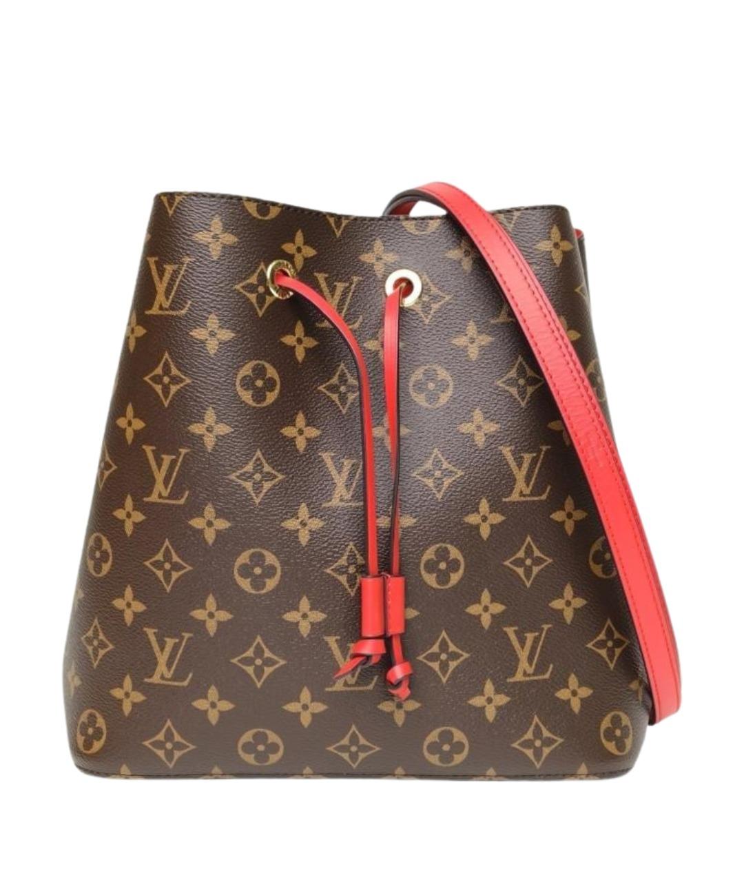 LOUIS VUITTON Коричневая сумка через плечо, фото 1