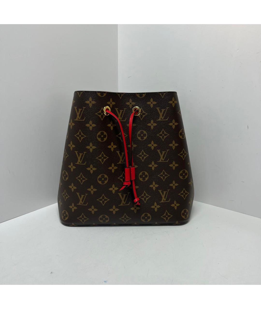 LOUIS VUITTON Коричневая сумка через плечо, фото 8