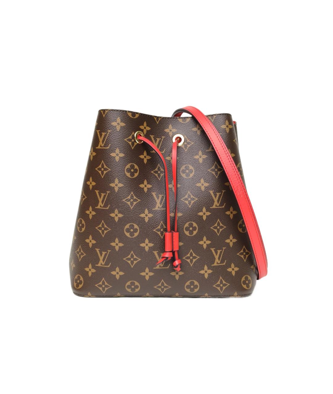 LOUIS VUITTON Коричневая сумка через плечо, фото 9