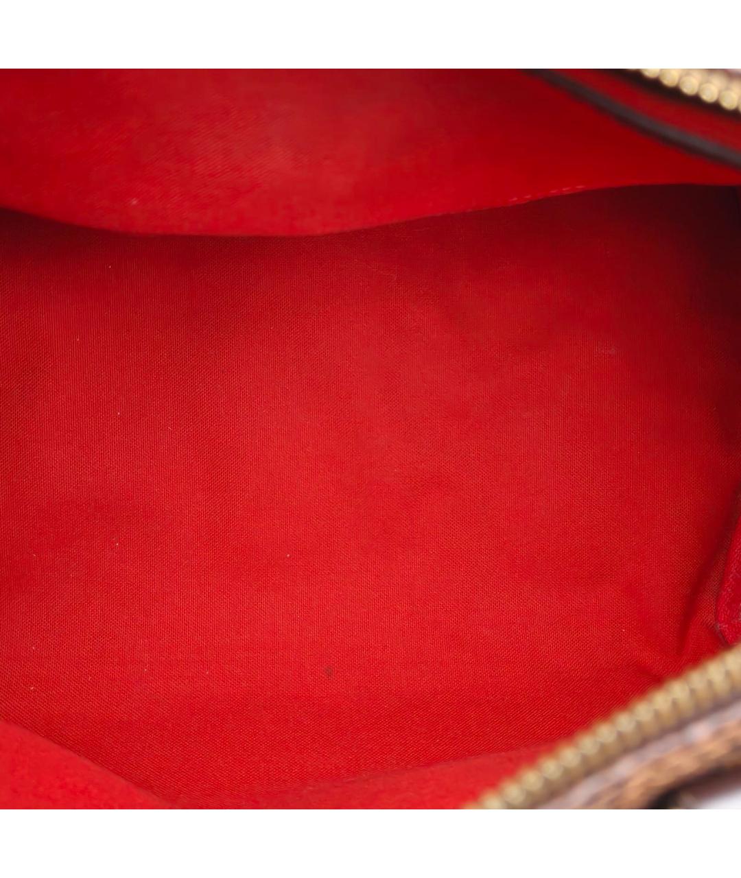 LOUIS VUITTON Коричневая сумка с короткими ручками, фото 7