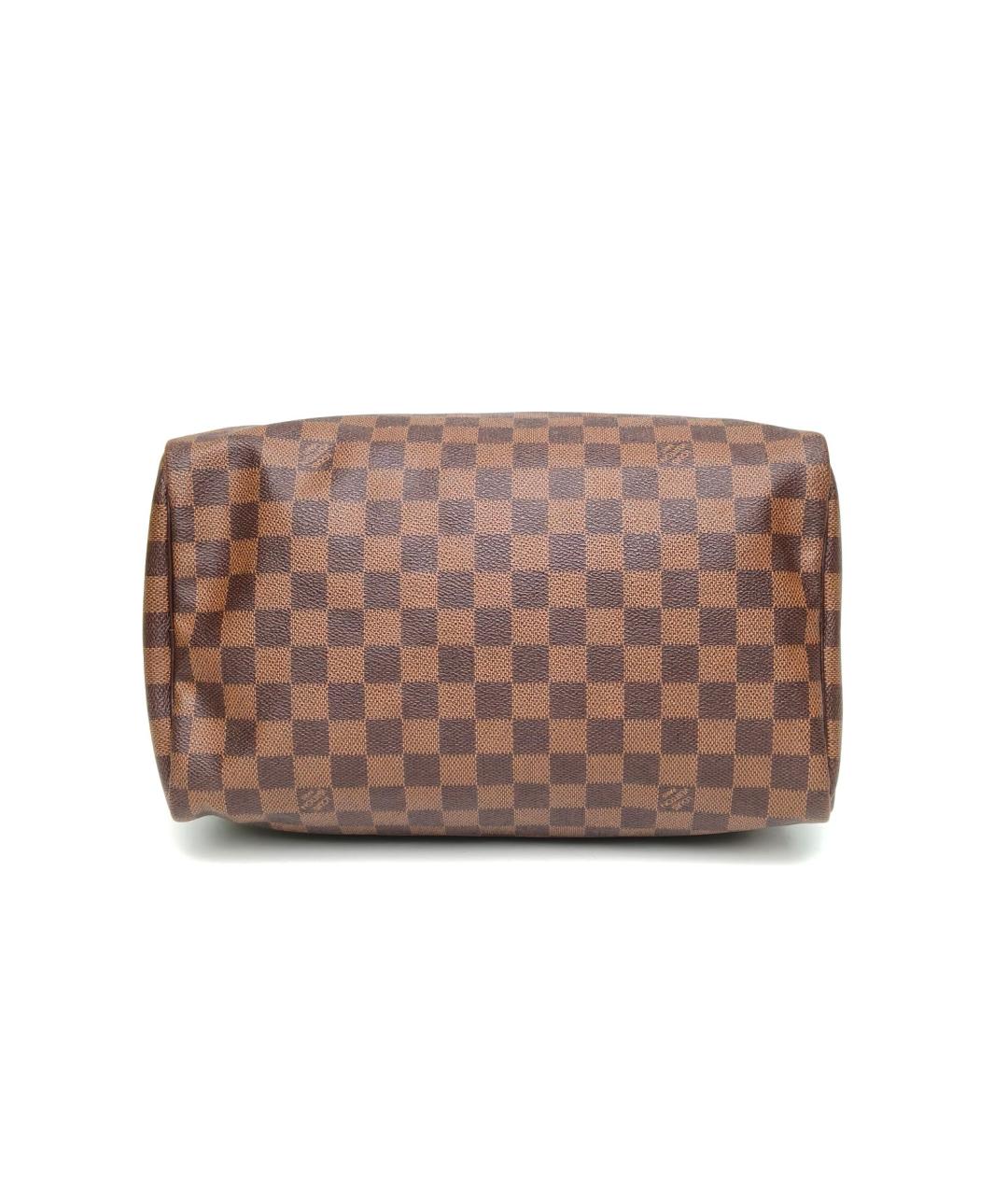 LOUIS VUITTON Коричневая сумка с короткими ручками, фото 6