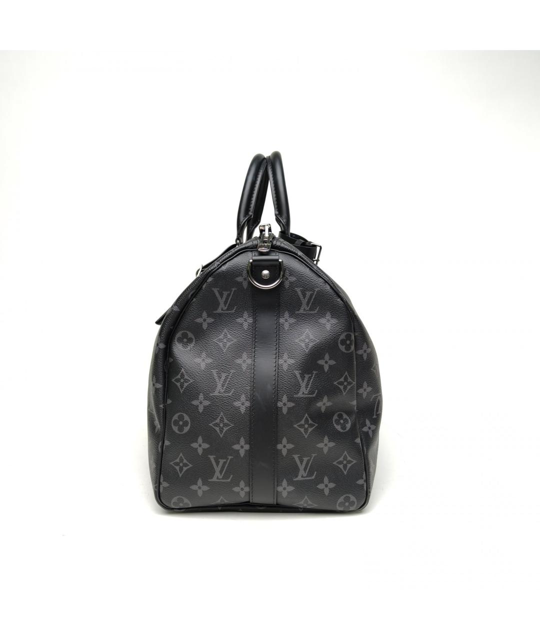 LOUIS VUITTON Черная дорожная/спортивная сумка, фото 3