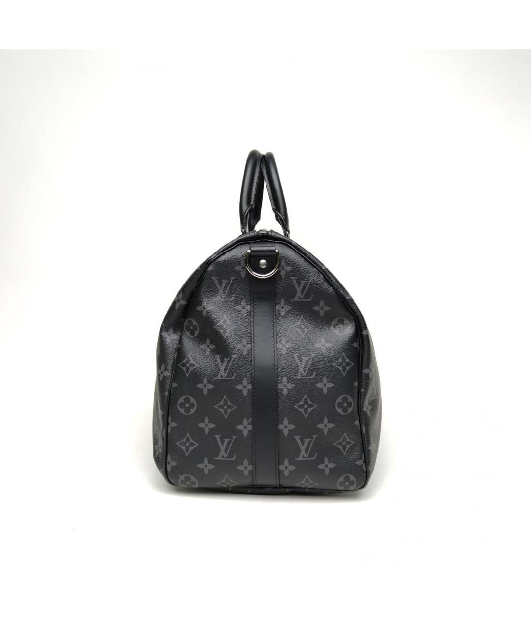 LOUIS VUITTON Черная дорожная/спортивная сумка, фото 5