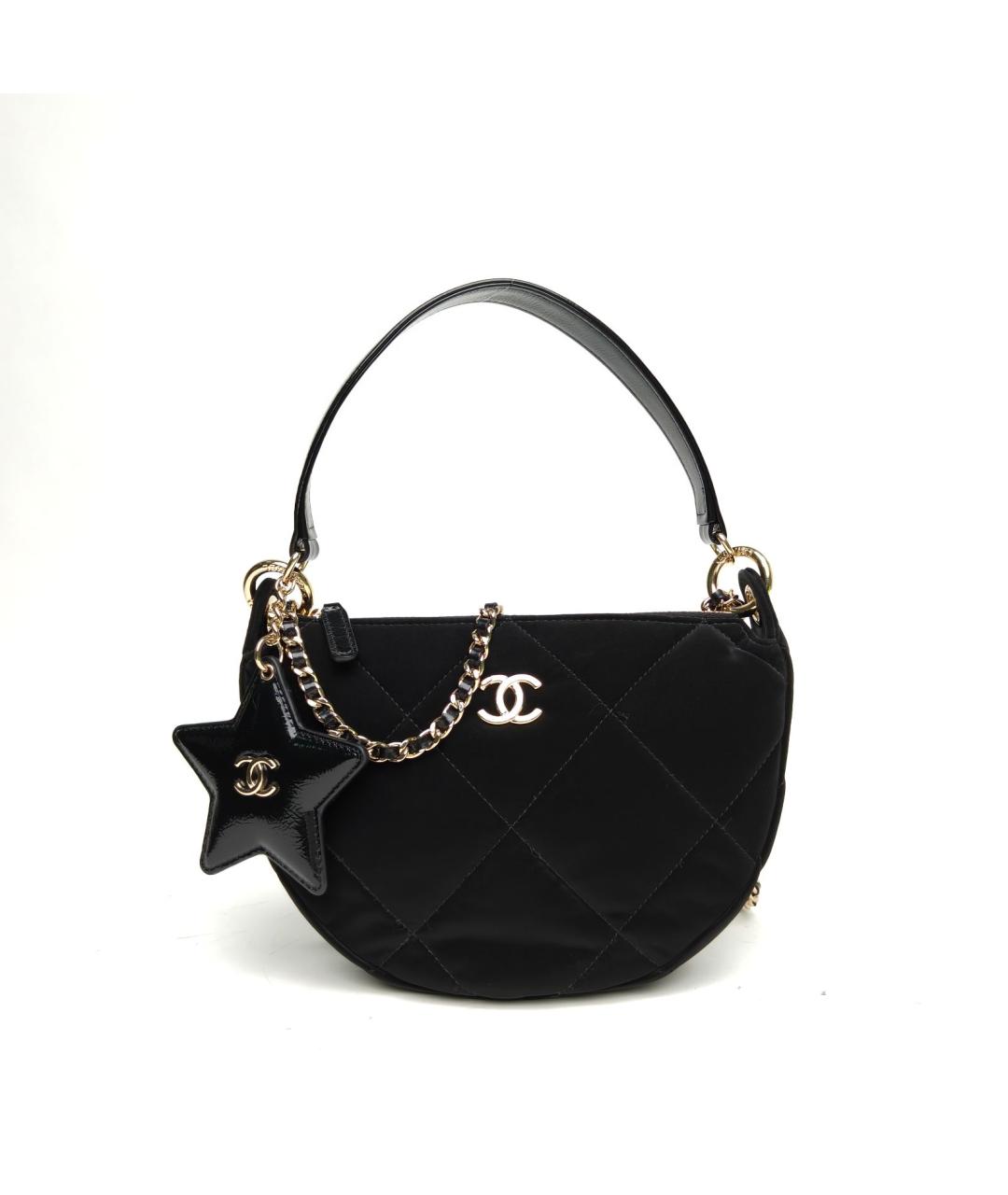 CHANEL Черная сумка через плечо, фото 2