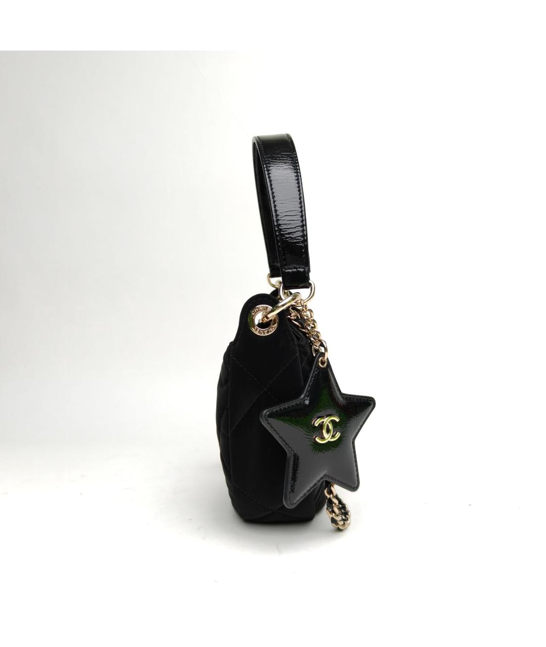 CHANEL Черная сумка через плечо, фото 3