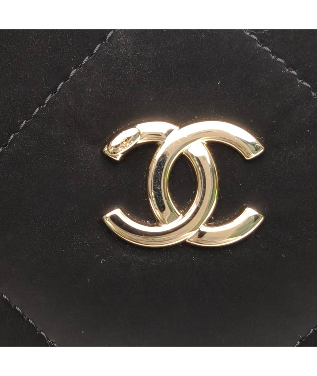 CHANEL Черная сумка через плечо, фото 7