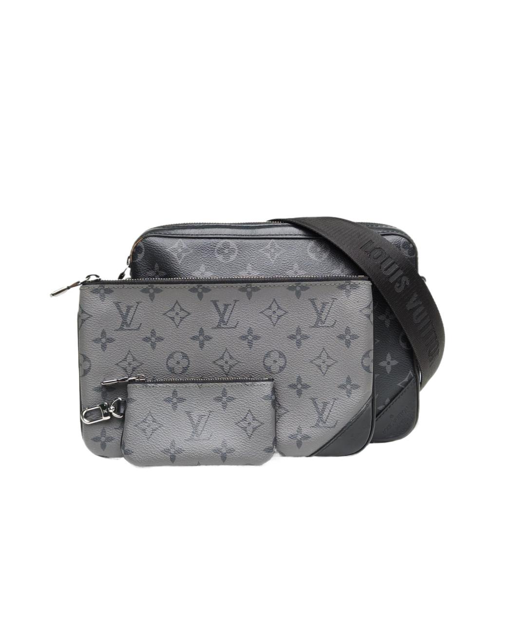 LOUIS VUITTON Серая сумка через плечо, фото 9