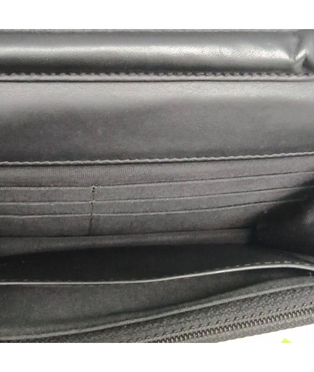 CHANEL Черная кожаная сумка через плечо, фото 7