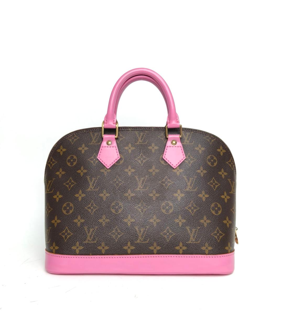 LOUIS VUITTON Коричневая сумка с короткими ручками, фото 2