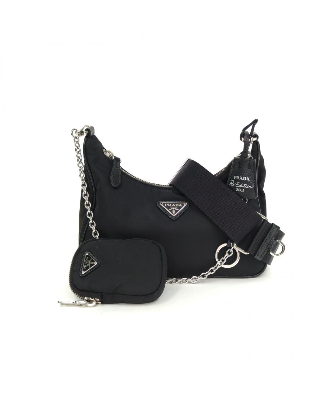 PRADA Черная сумка через плечо, фото 2