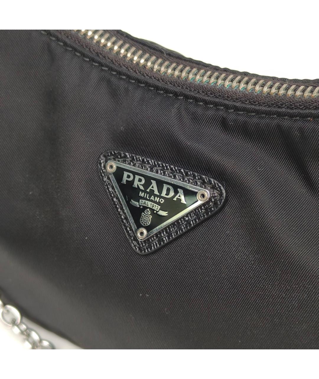 PRADA Черная сумка через плечо, фото 7