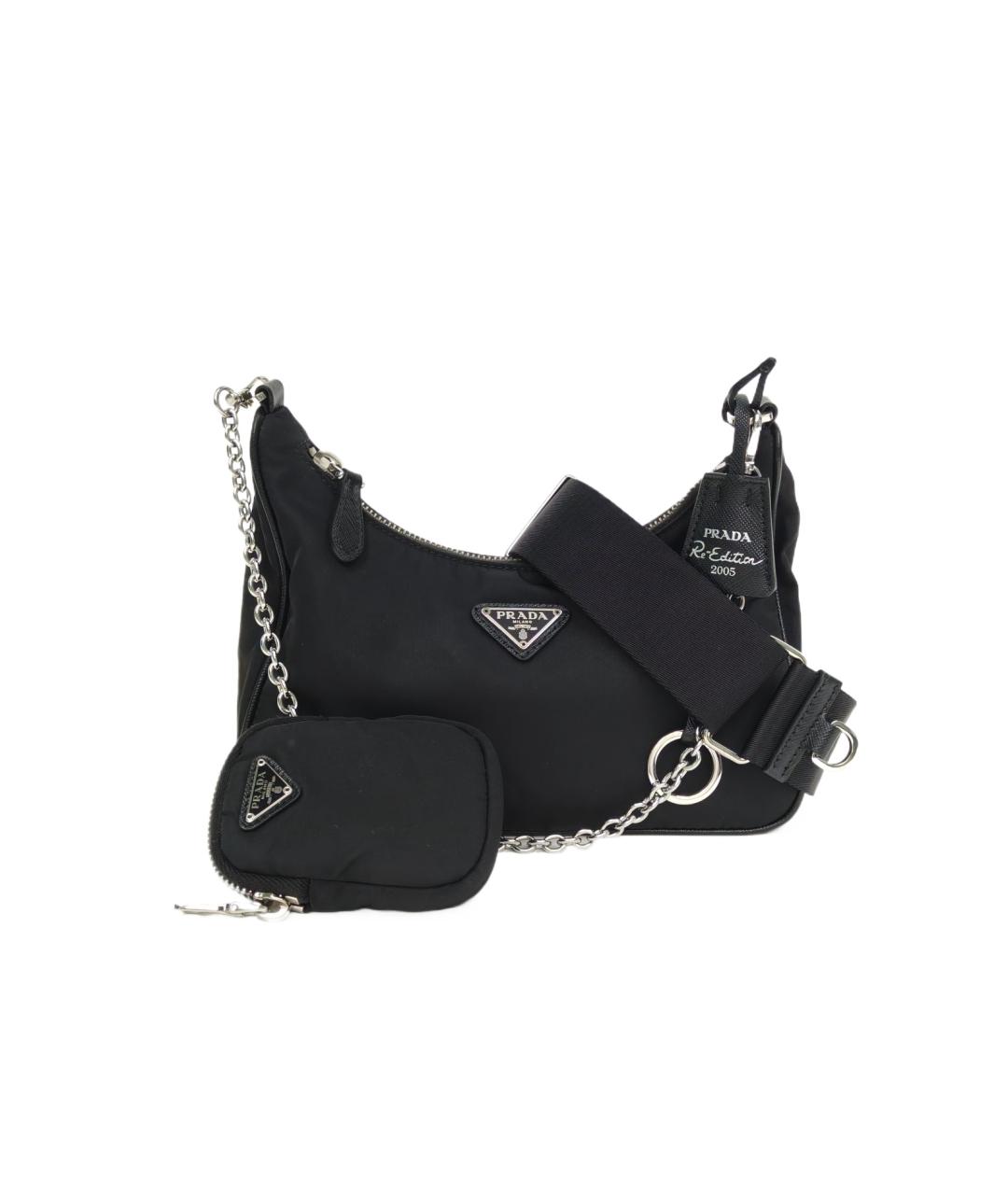 PRADA Черная сумка через плечо, фото 10