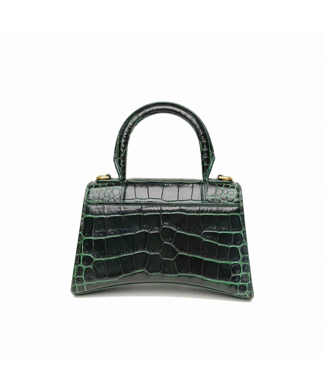 BALENCIAGA Черная кожаная сумка через плечо, фото 4