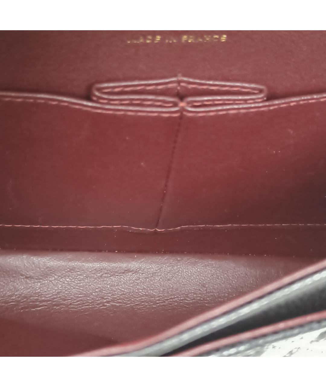 CHANEL Черная кожаная сумка через плечо, фото 8