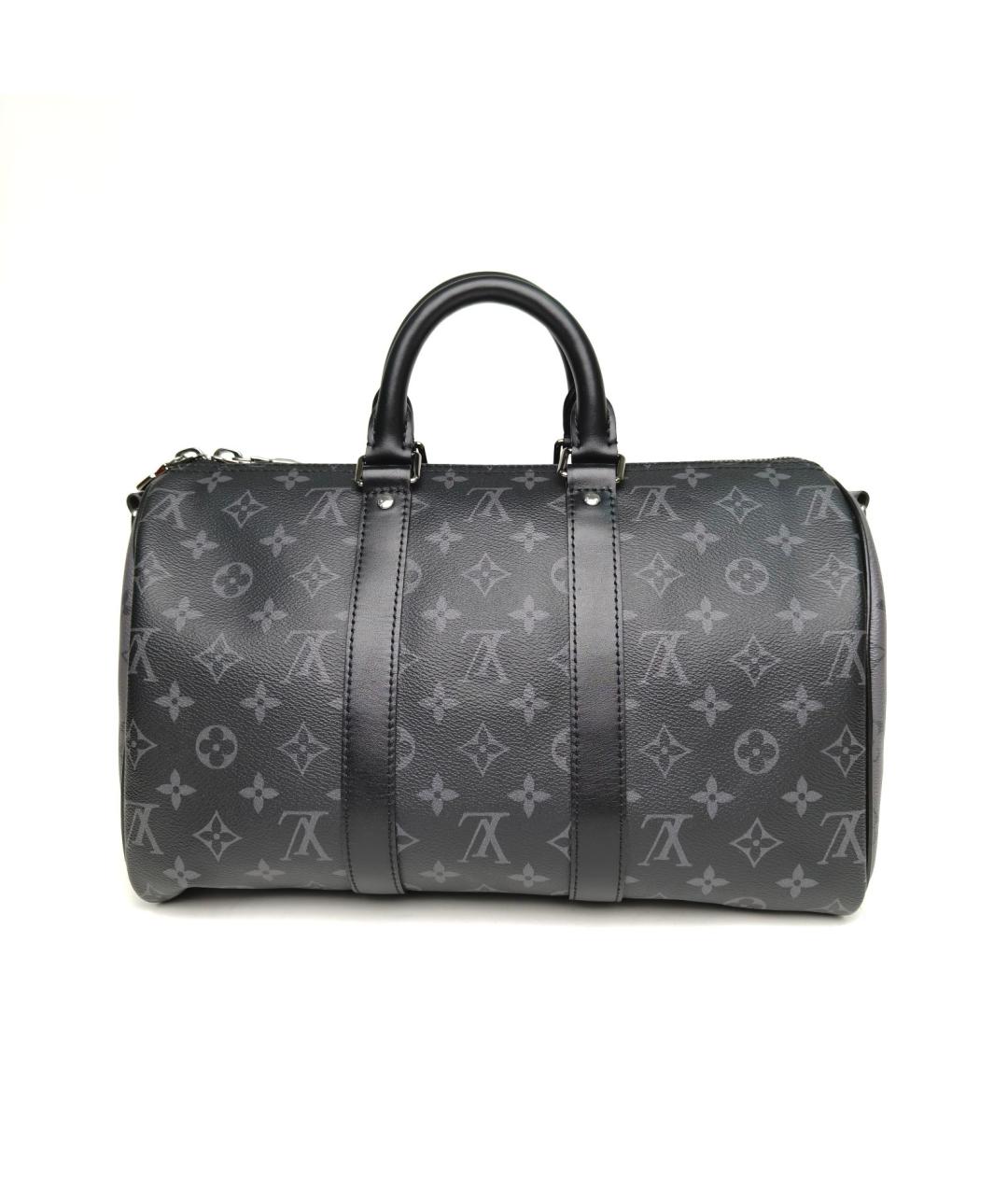 LOUIS VUITTON Черная дорожная/спортивная сумка, фото 4