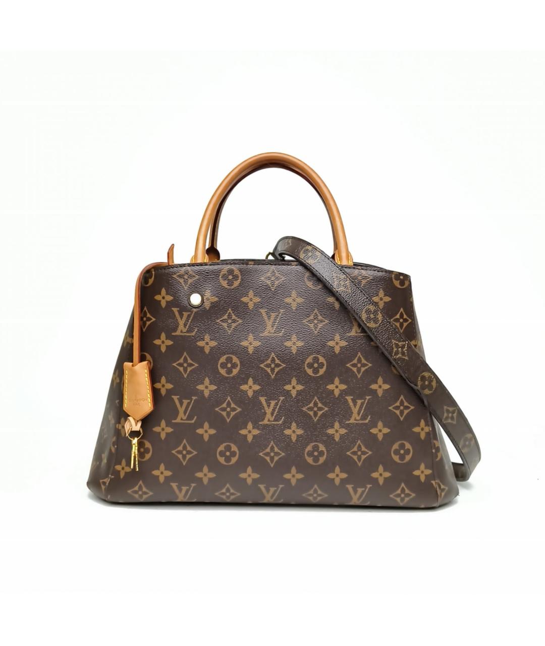 LOUIS VUITTON Коричневая сумка через плечо, фото 2