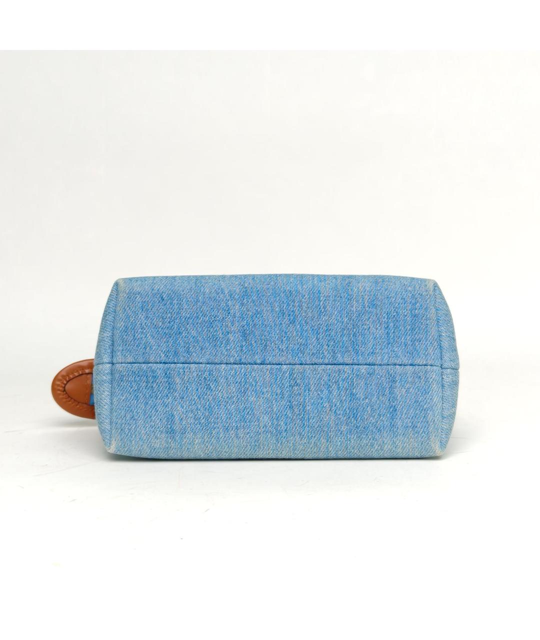 FENDI Голубая сумка через плечо, фото 6