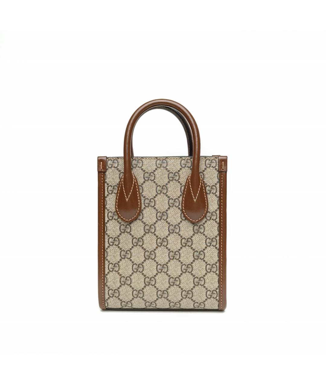 GUCCI Коричневая сумка через плечо, фото 4