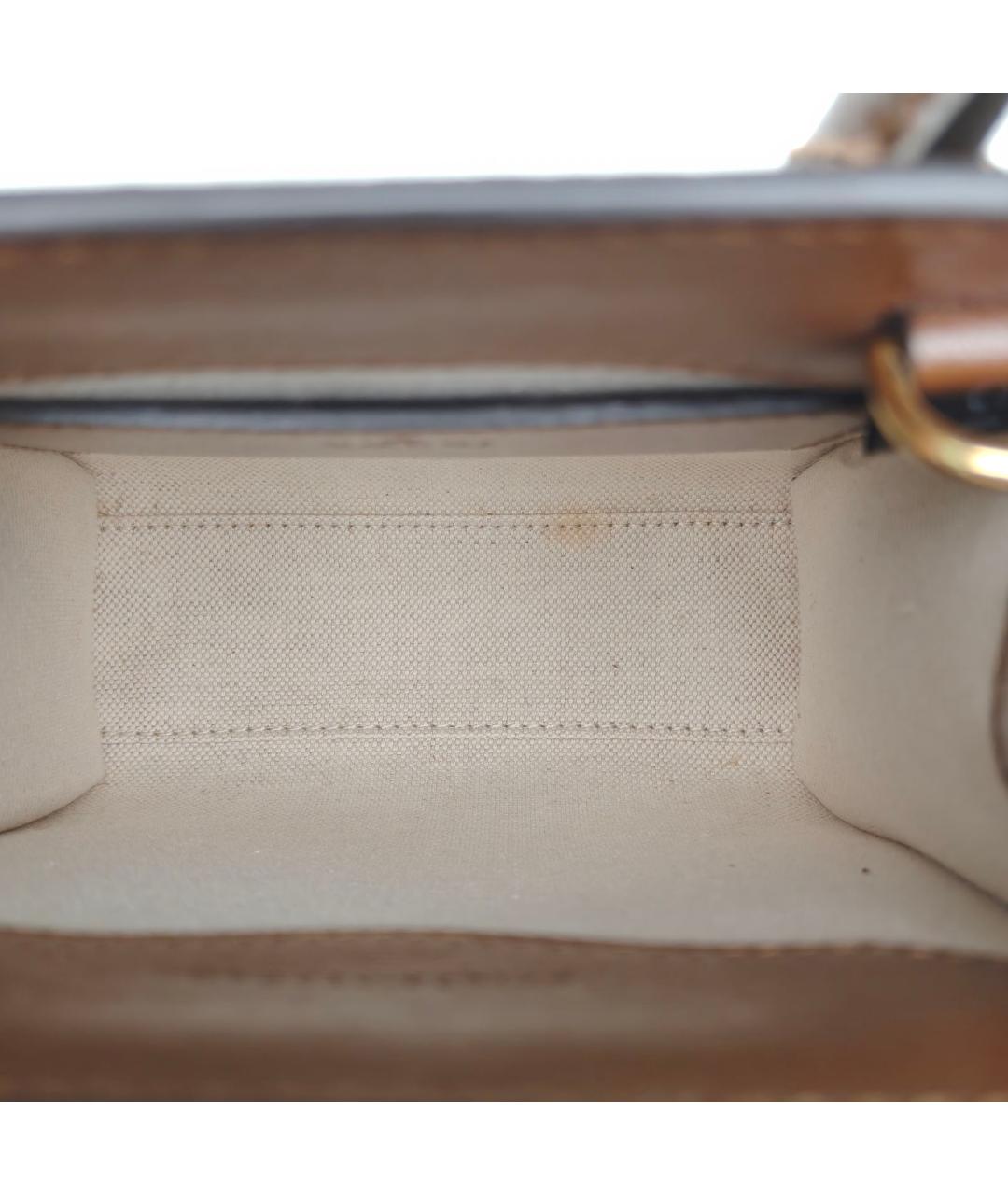 GUCCI Коричневая сумка через плечо, фото 7