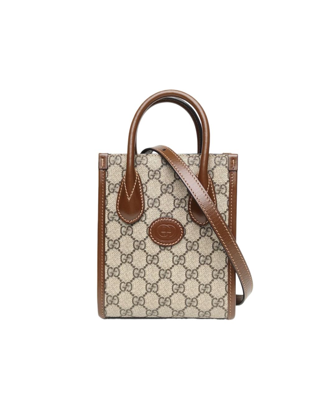 GUCCI Коричневая сумка через плечо, фото 10