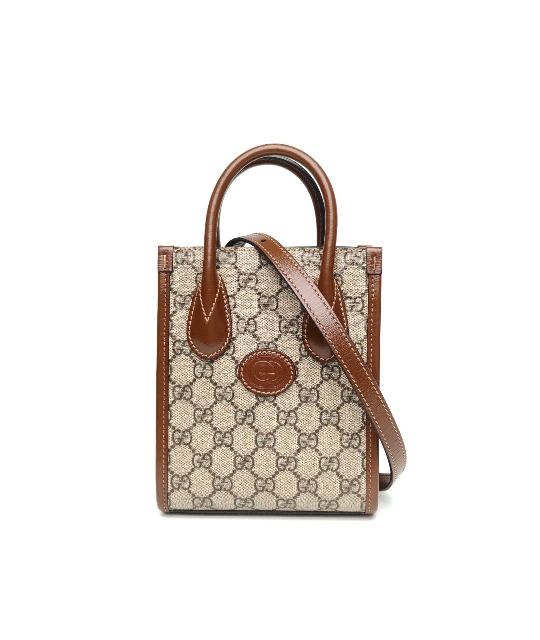 GUCCI Коричневая сумка через плечо, фото 2