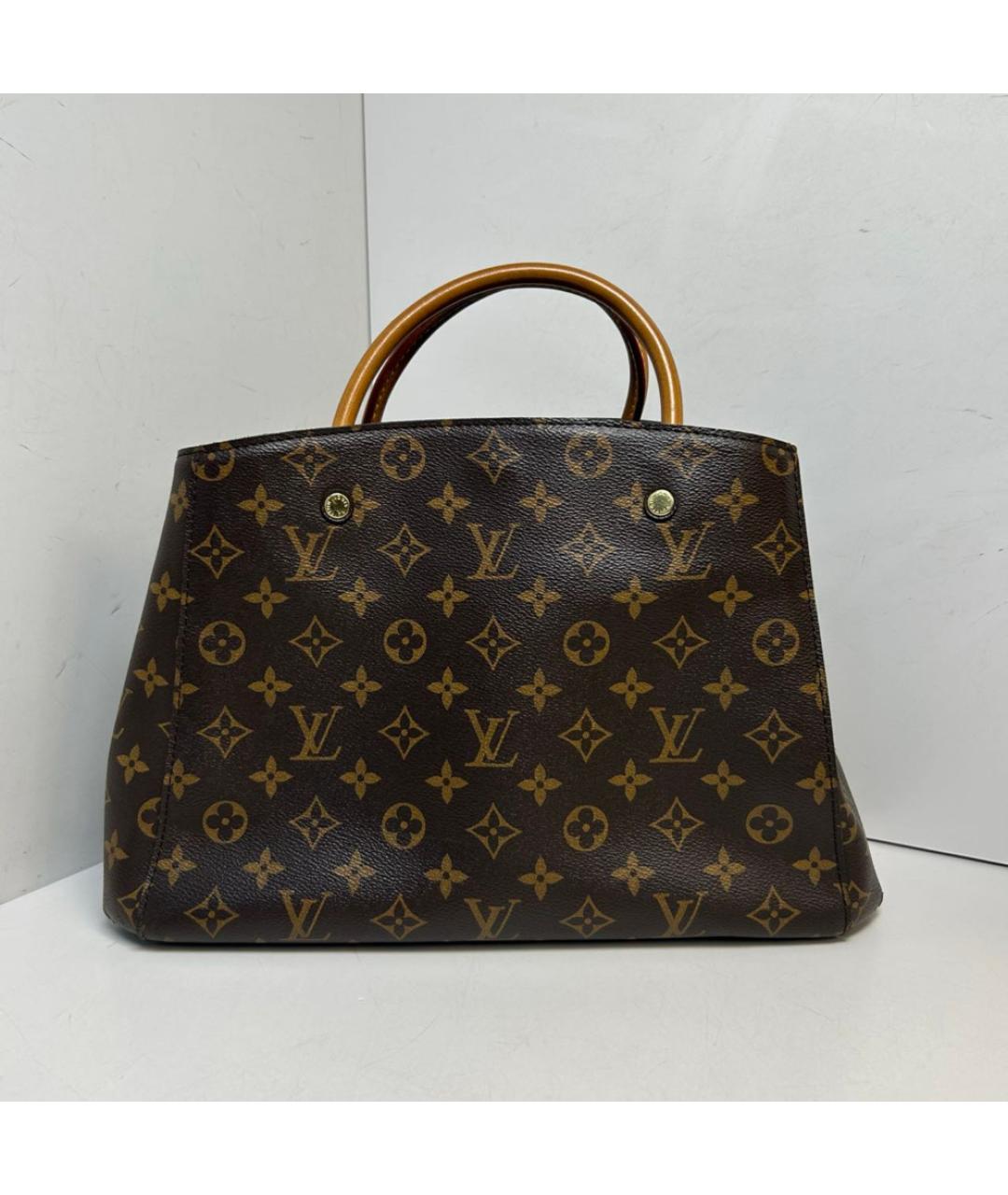 LOUIS VUITTON Коричневая сумка через плечо, фото 8