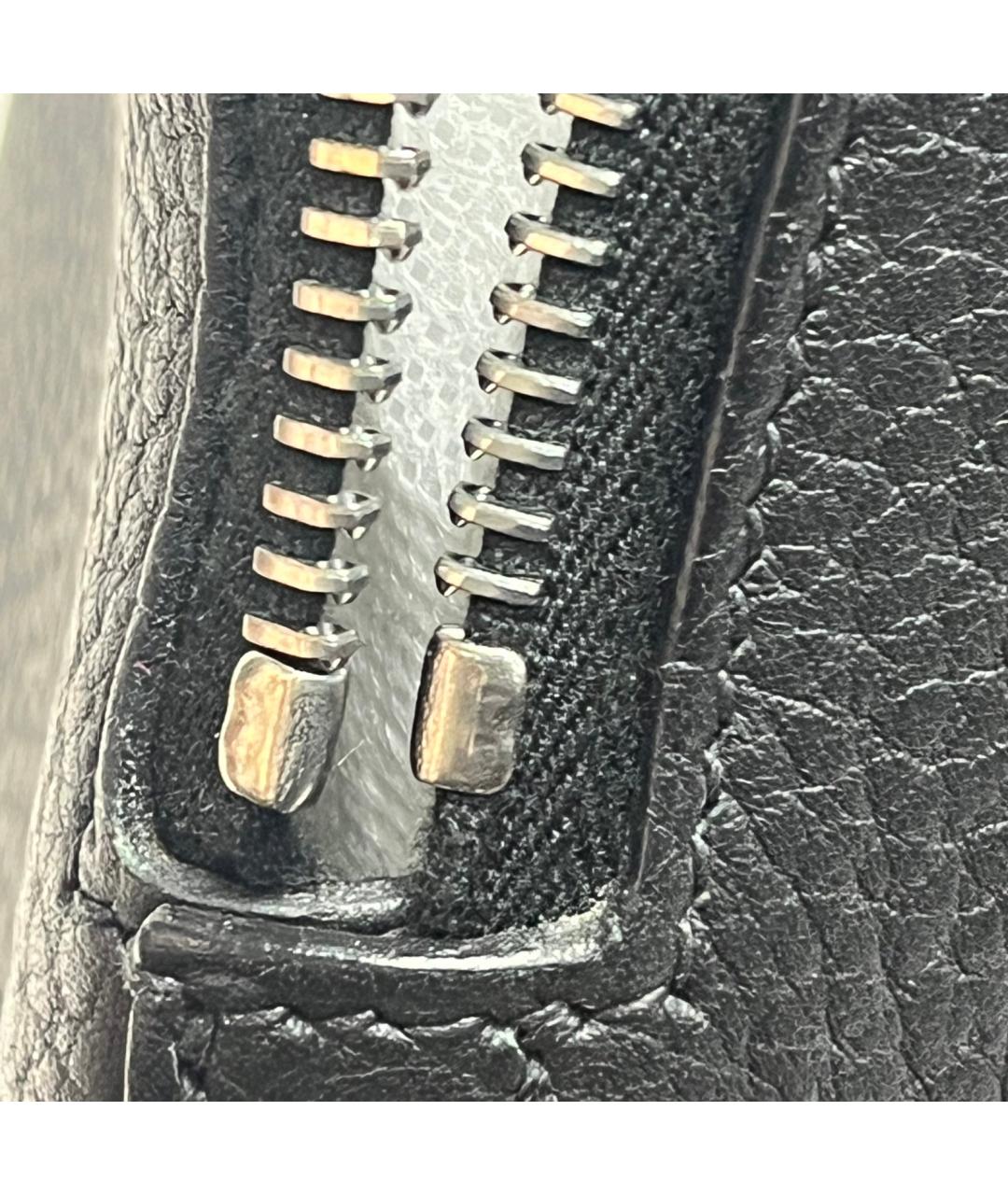 HERMES Черная кожаная сумка через плечо, фото 4