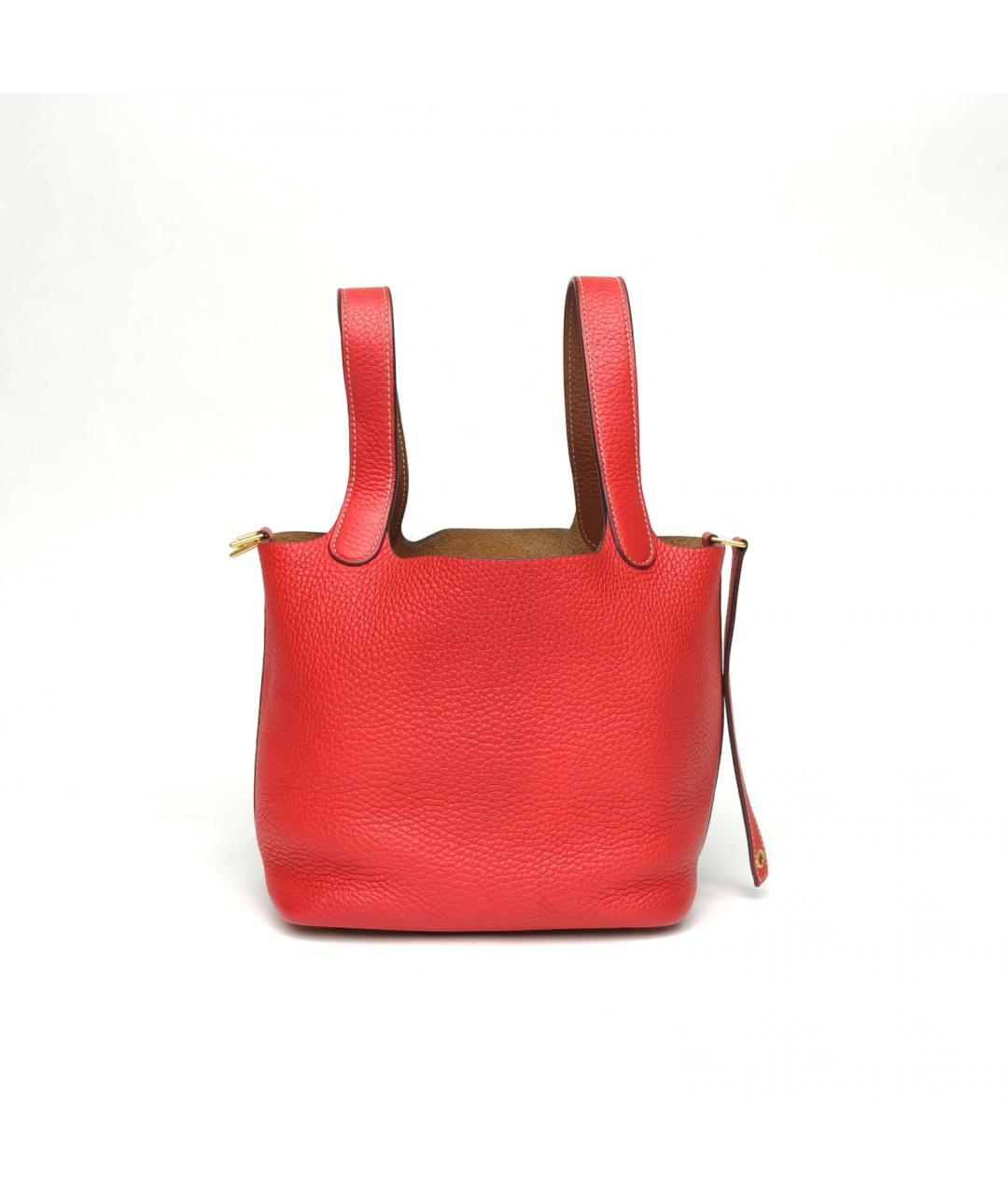 HERMES Коричневая кожаная сумка через плечо, фото 3