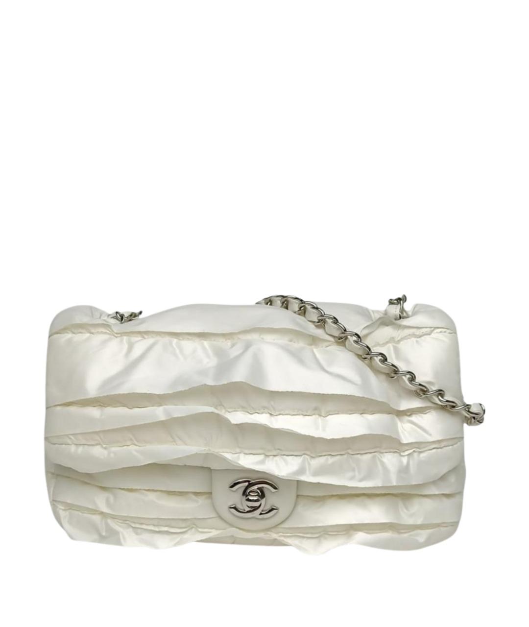 CHANEL Белая сумка через плечо, фото 1