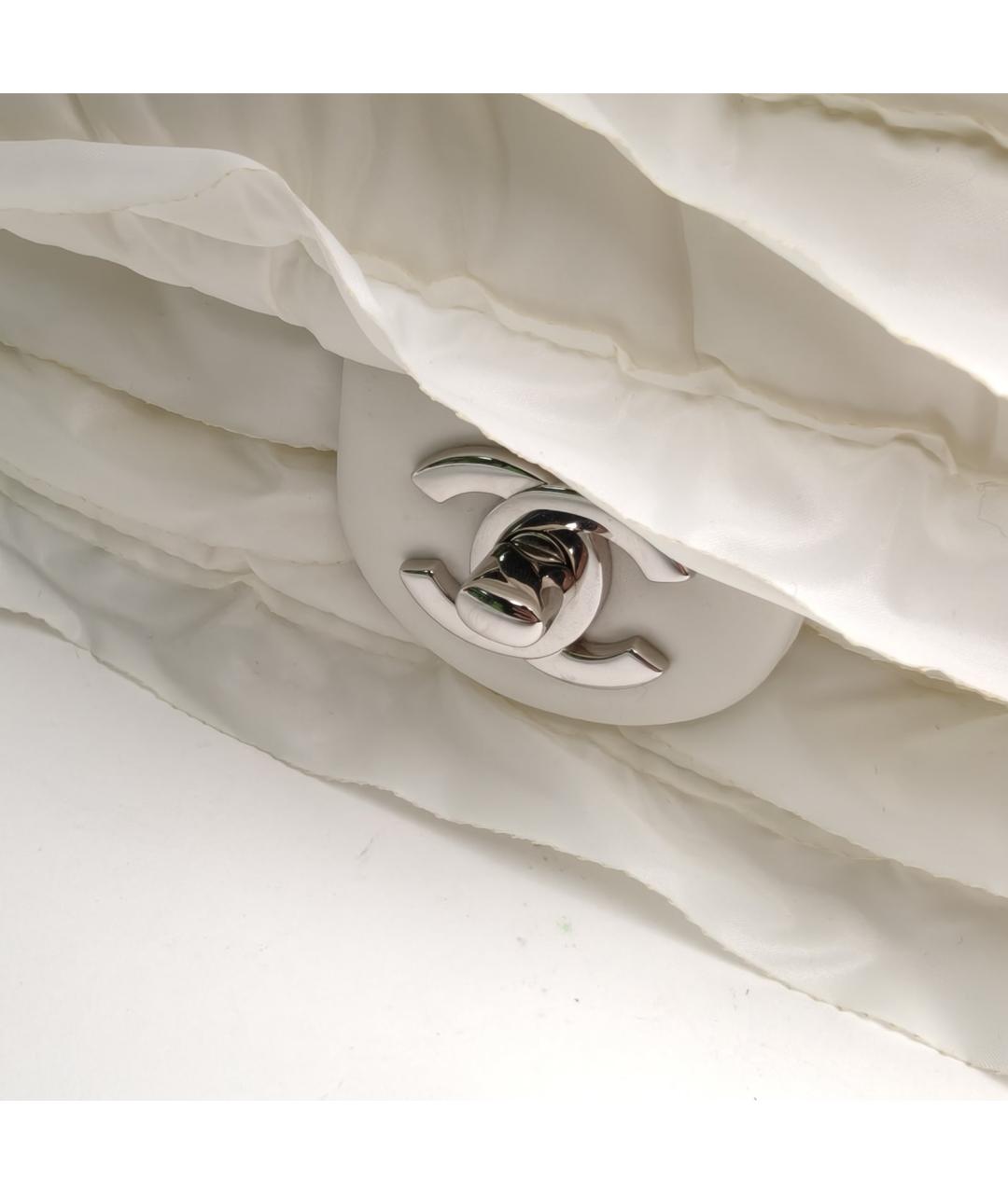 CHANEL Белая сумка через плечо, фото 7