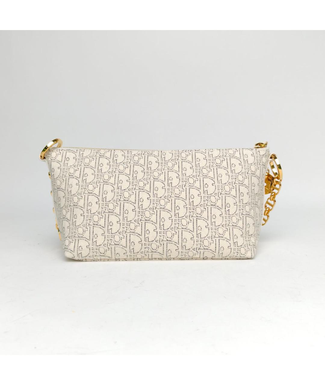 CHRISTIAN DIOR Бежевая сумка через плечо, фото 4